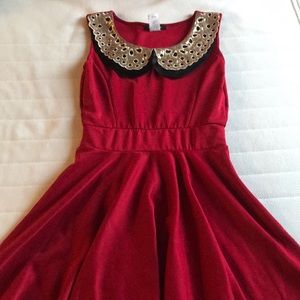 Sparkly Holiday Festive Sleeveless Dress